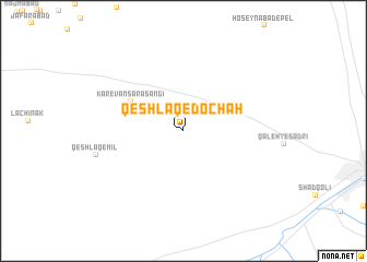 map of Qeshlāq-e Do Chāh
