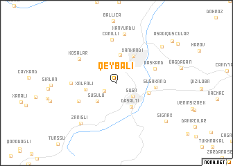 map of Qeybalı