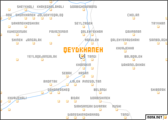 map of Qeyd Khāneh