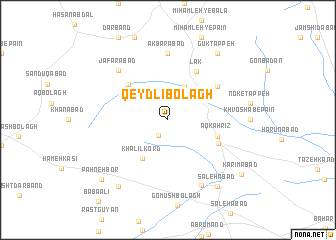 map of Qeydlī Bolāgh