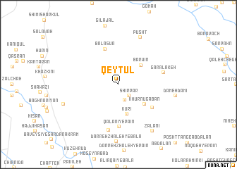 map of Qeyţūl