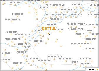 map of Qeyţūl