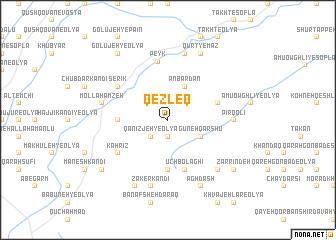 map of Qezleq