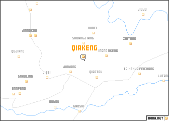 map of Qiakeng