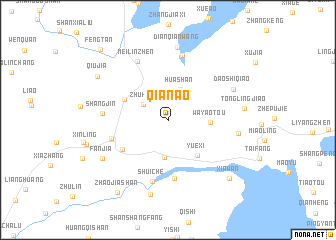 map of Qian\