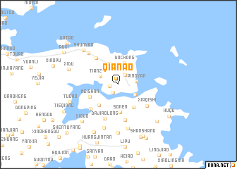 map of Qian\