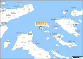 map of Qian\