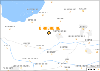 map of Qianbading