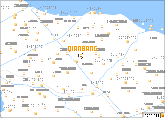 map of Qianbang