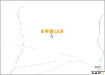 map of Qianbulusi