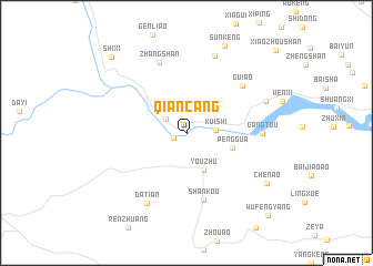 map of Qiancang