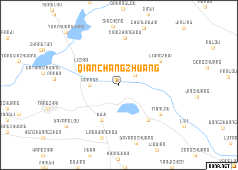 map of Qianchangzhuang