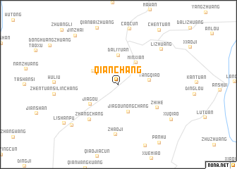 map of Qianchang