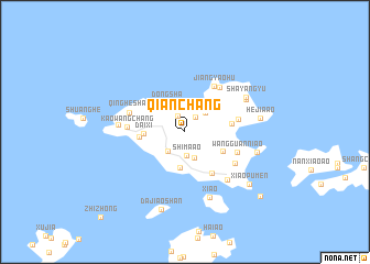 map of Qianchang