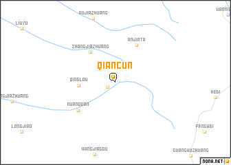 map of Qiancun