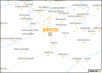 map of Qiancun