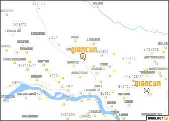 map of Qiancun