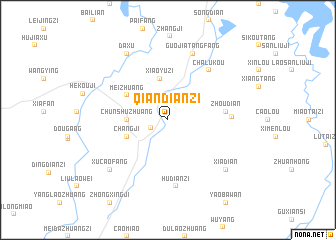 map of Qiandianzi