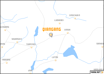 map of Qiangang