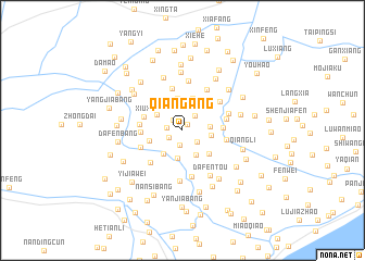 map of Qiangang