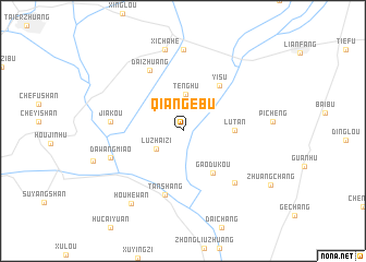 map of Qiangebu