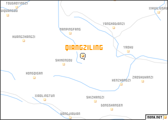 map of Qiangziling