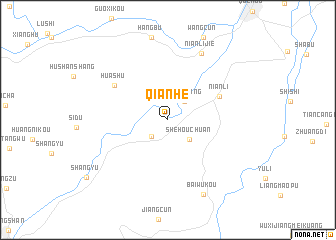 map of Qianhe