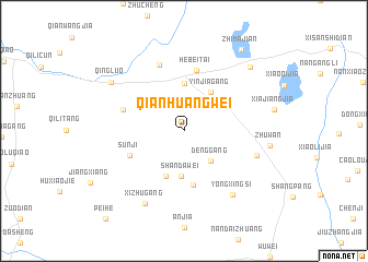 map of Qianhuangwei