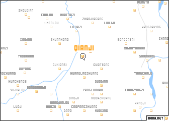 map of Qianji