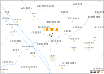 map of Qianji