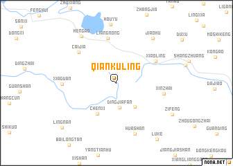 map of Qiankuling