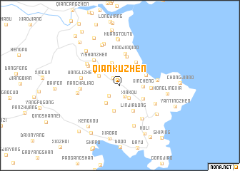 map of Qiankuzhen