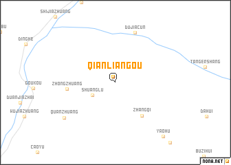 map of Qianliangou