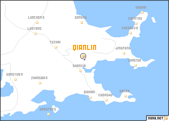 map of Qianlin