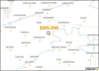 map of Qianlishe