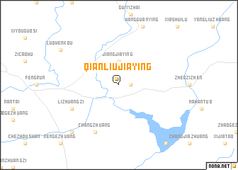 map of Qianliujiaying