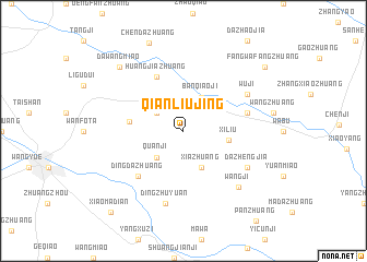 map of Qianliujing