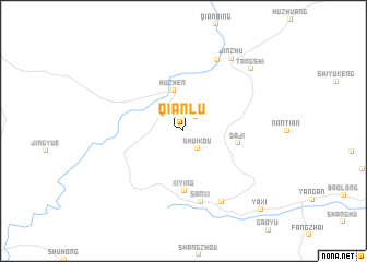 map of Qianlu