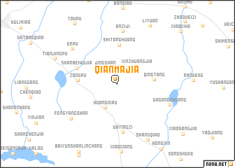 map of Qianmajia