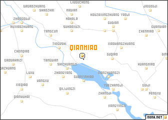 map of Qianmiao