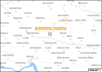 map of Qianningzhuang