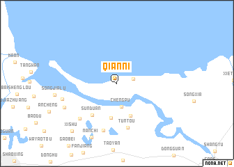 map of Qianni