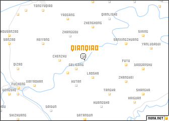 map of Qianqiao