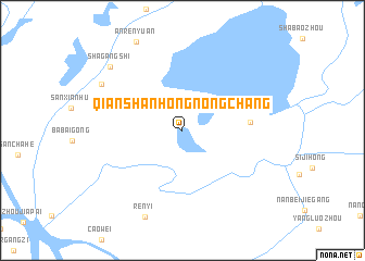 map of Qianshanhongnongchang