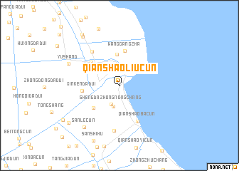 map of Qianshaoliucun