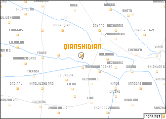 map of Qianshidian