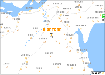 map of Qiantang