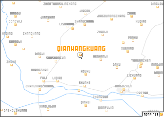 map of Qianwangkuang