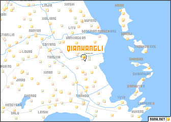 map of Qianwangli