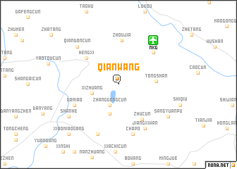 map of Qianwang